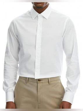 White Dress Shirt |NWOT | Amanti Slim Fit